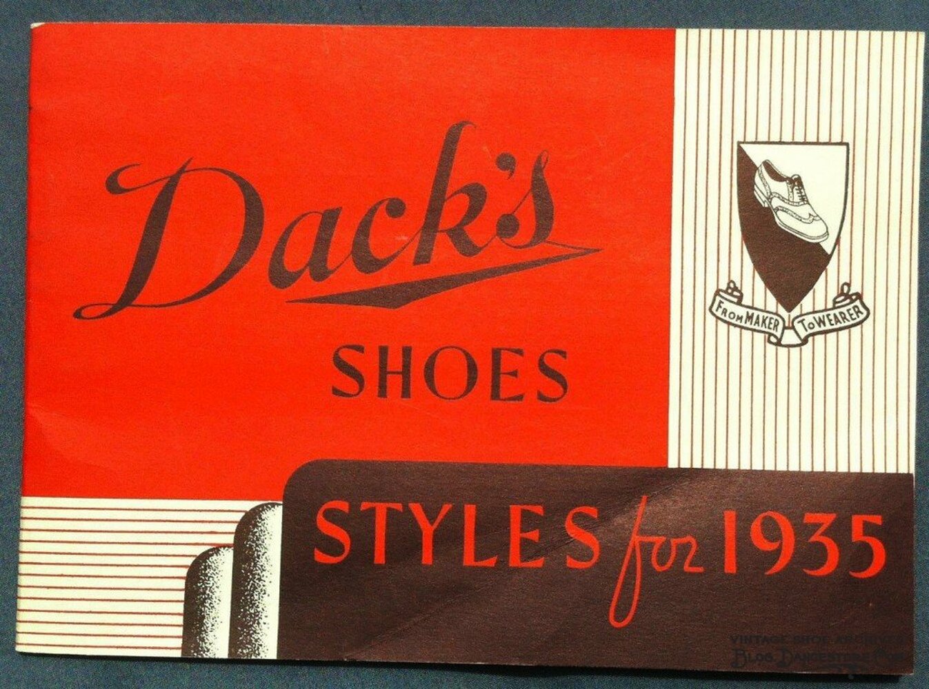 Vintage Dack's - 1935 Catalog