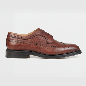 Dufferin - Mahogany Brown Country Calf - Leather Sole