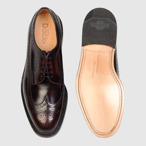 Dufferin - Burgundy Polished - Leather Sole