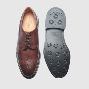 Dufferin - Burgundy Country Calf - Rubber Sole