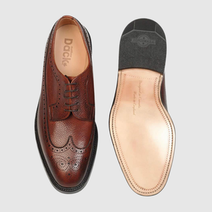 Dufferin - Mahogany Brown Country Calf - Leather Sole