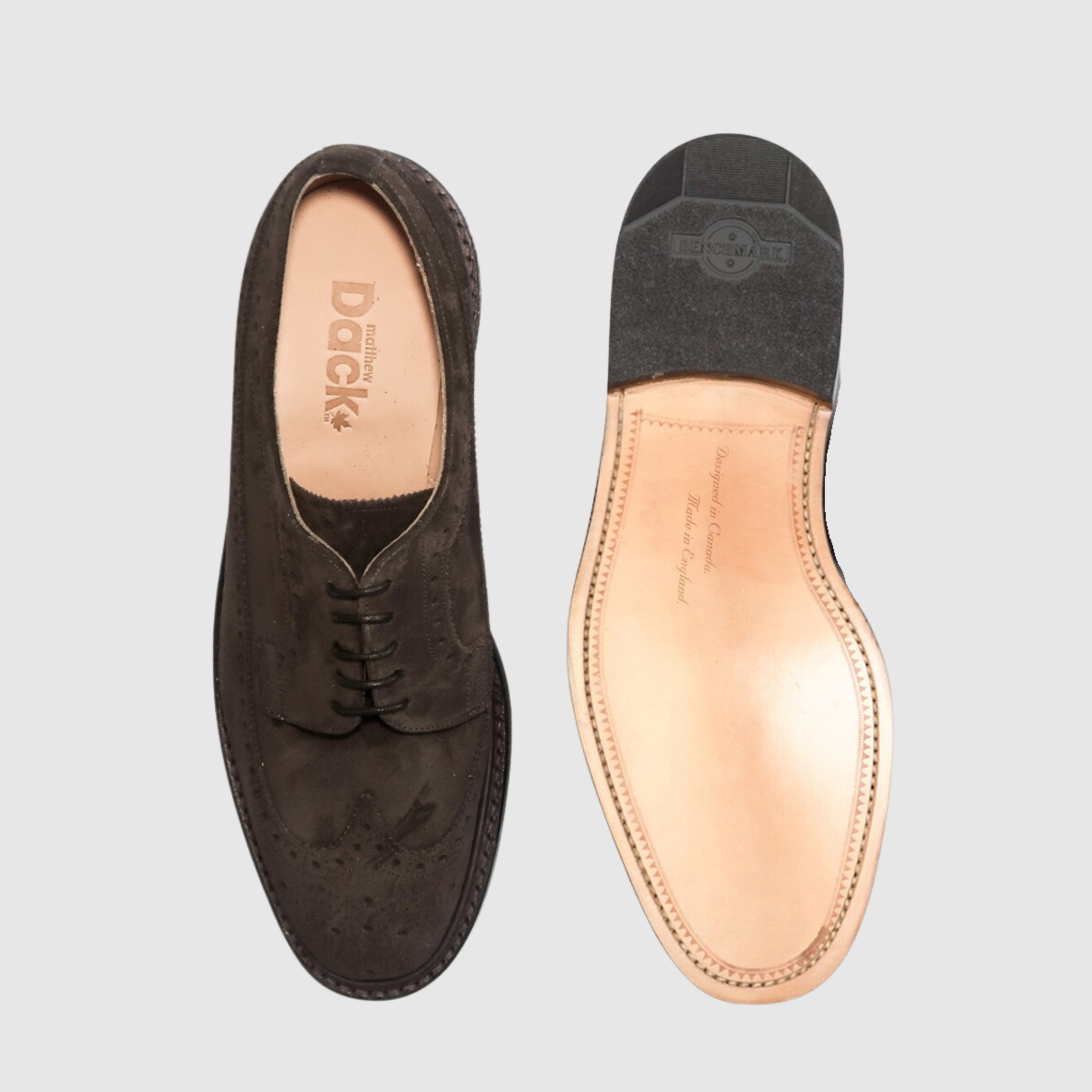 Dufferin - Brown Suede